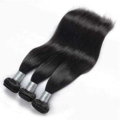 Indian Virgin Hair Silky Straight A Lace Frontal With 3 Bundles Deal