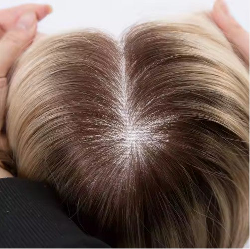 ADELE Blonde Highlights Single Knots Grade 12 A European Virgin Remy Hair