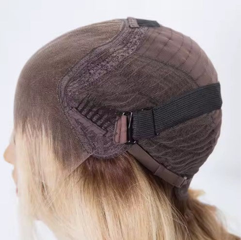 ADELE Blonde Highlights Single Knots Grade 12 A European Virgin Remy Hair