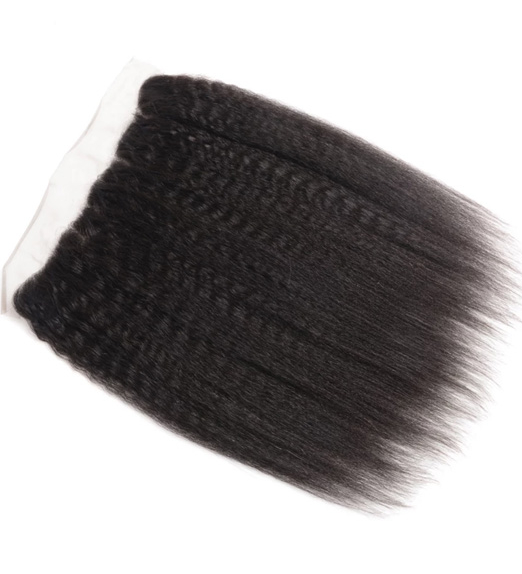 13"×4" Lace Frontals Kinky Straight Indian Remy Human Hair