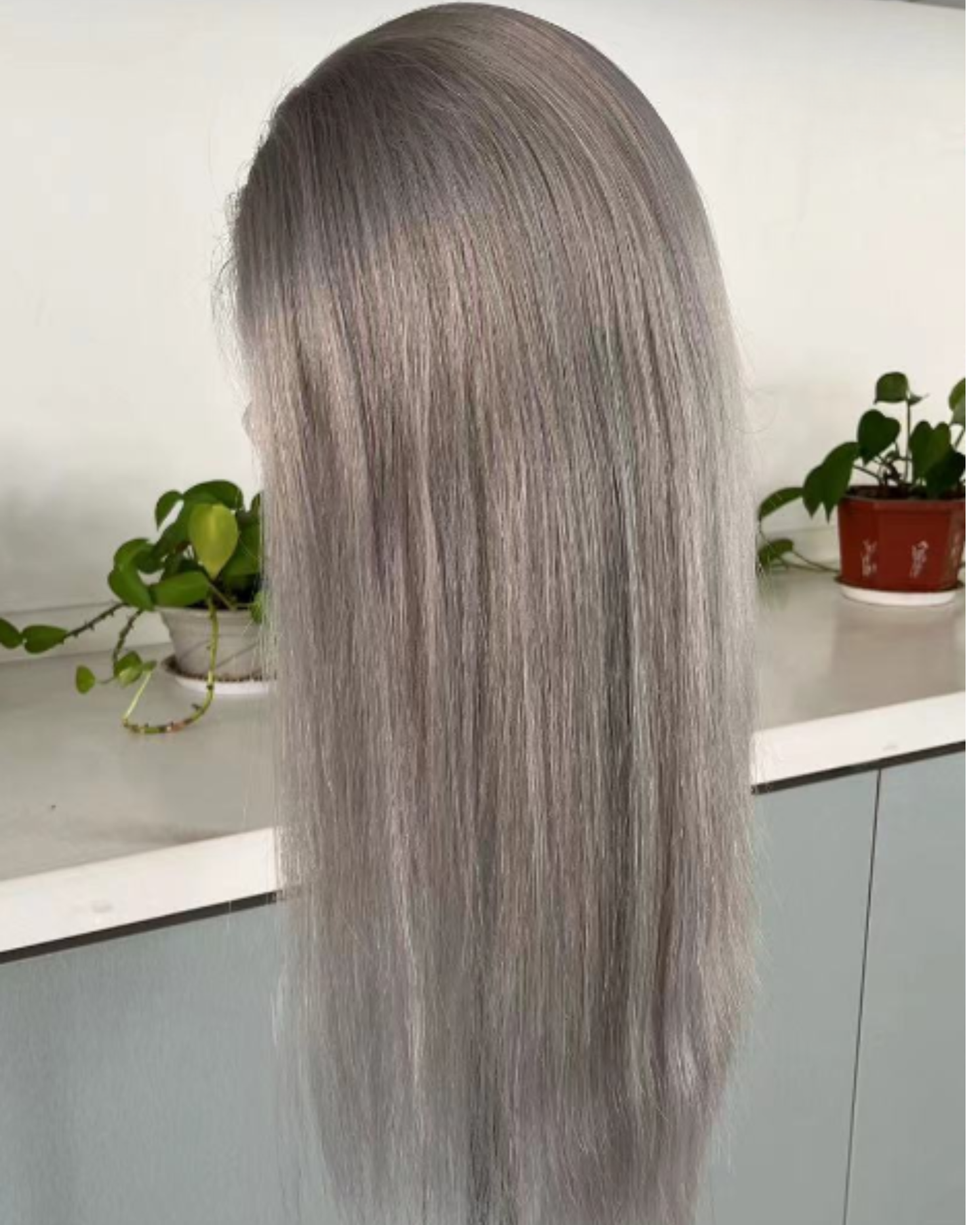 QUINN HD Full Lace Grey Grade 12A 100% European Virgin Human Hair