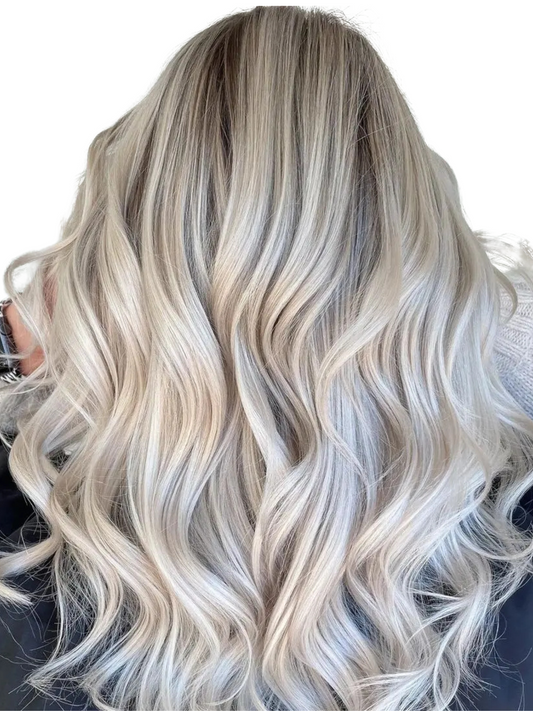 Aubree Virgin european human hair transparent full lace blonde wig