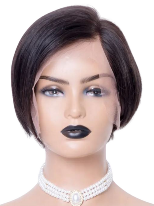 CHARLIE Pixi cut lace front wig short wig cheap human hair wig