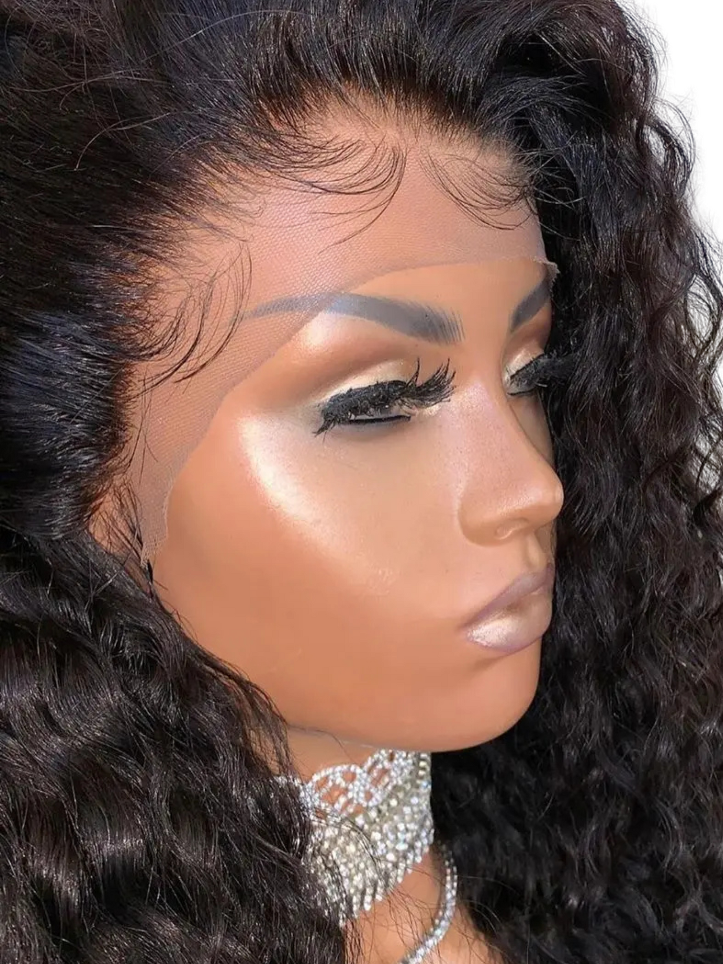 MELODY  Glueless Full Lace 100% Virgin Brazilian Remy Hair With Pre Plucked Hairline 180% Density