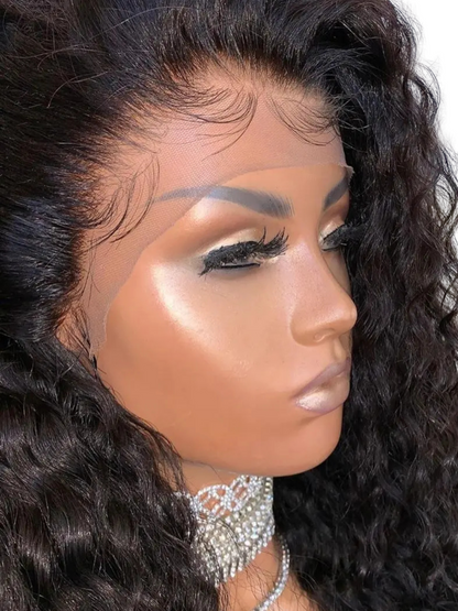 MELODY  Glueless Full Lace 100% Virgin Brazilian Remy Hair With Pre Plucked Hairline 180% Density