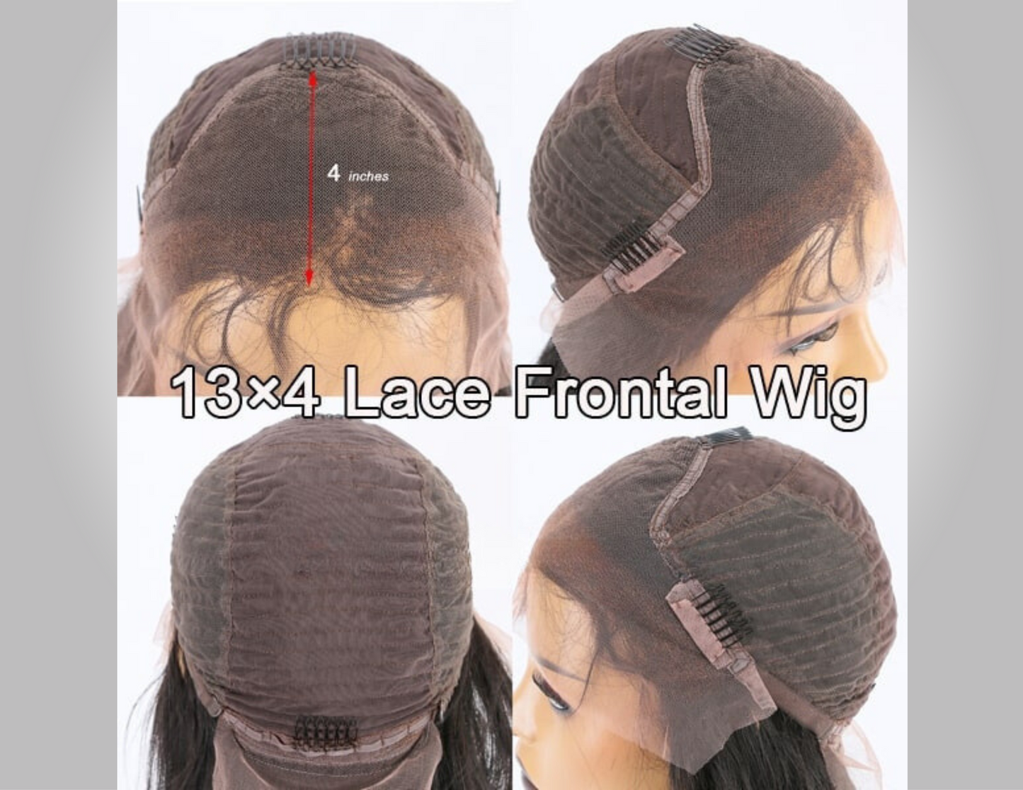 Nova--Ginger Hair Body Wave 13"×4" Lace Front Wigs ,Pre-plucked hairline,removable elastic band