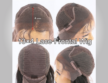 Nova--Ginger Hair Body Wave 13"×4" Lace Front Wigs ,Pre-plucked hairline,removable elastic band