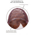 TIFFANY 100% Hand-Tied Mono Top Glueless, Brazilian Virgin Human Hair Straight  [Production Time 60 working days]