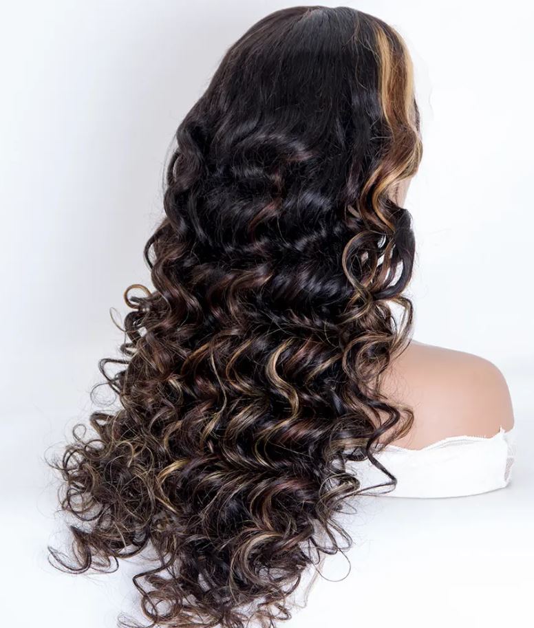 CHARLIZE Luxurious 28" 200% Density Curly Highlight