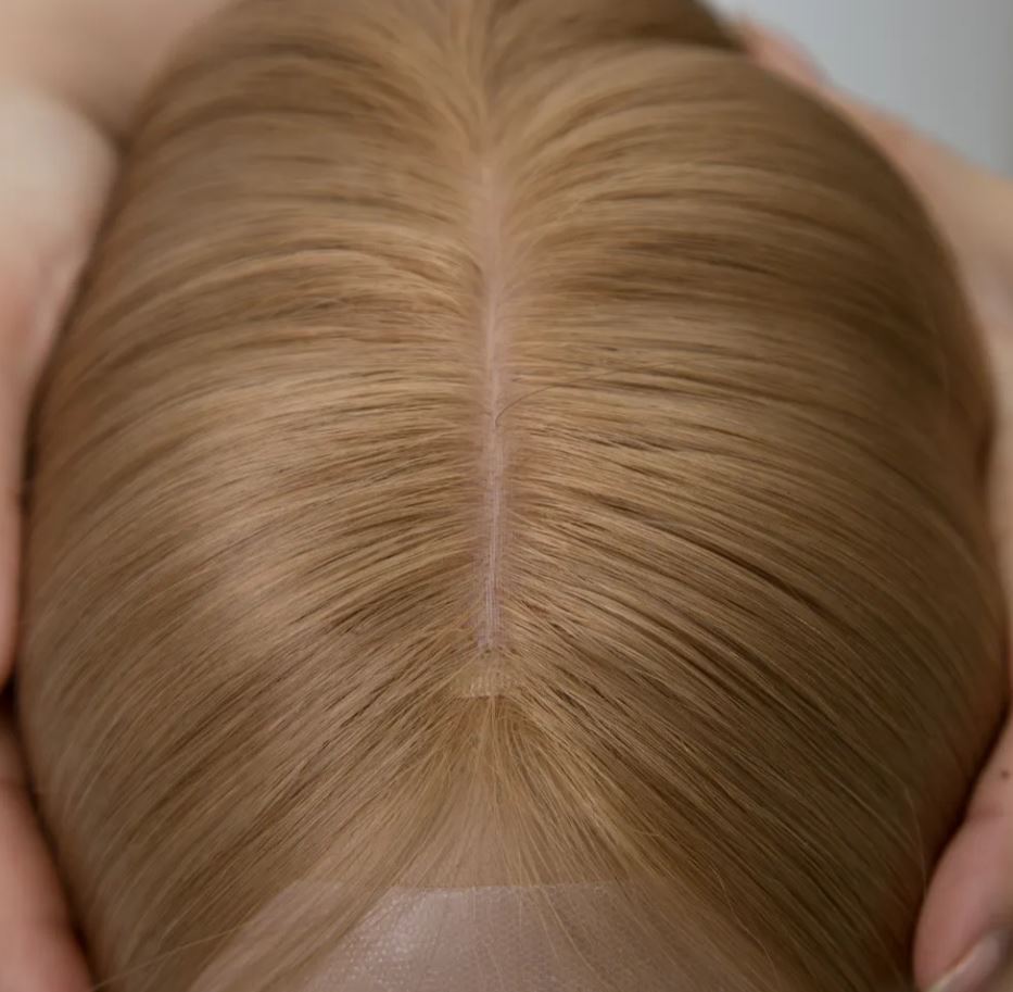 RUTH 16' Fully Hand Tied 4x4 Inch Silk Top 100% Virgin European Hair Medical Wig
