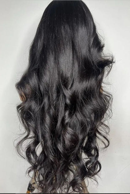 LIORA 100% Virgin Brazilian Remy 13X6 lace  30 inch human hair