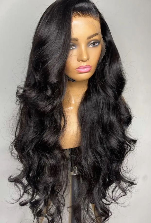 LIORA 100% Virgin Brazilian Remy 13X6 lace  30 inch human hair
