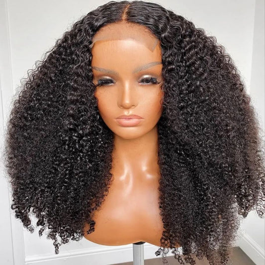 FATIMA 3C Curly 100%Virgin Brazilian Remy 5X5 Invisible HD Lace
