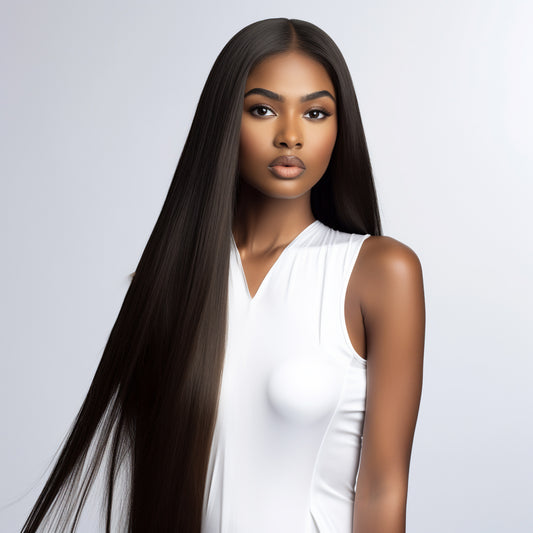 PRIYANKA 100% Virgin European Remy Long Natural Black