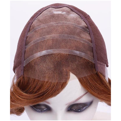 TIFFANY 100% Hand-Tied Mono Top Glueless, Brazilian Virgin Human Hair Straight  [Production Time 60 working days]