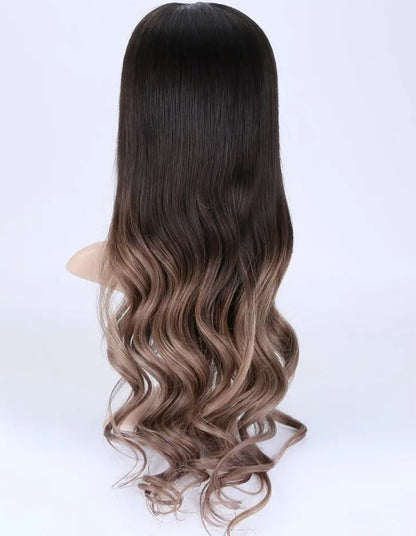 DEMI Glueless HD Transparent Lace Frontal Wigs Raw Human Hair Virgin Cuticle Aligned