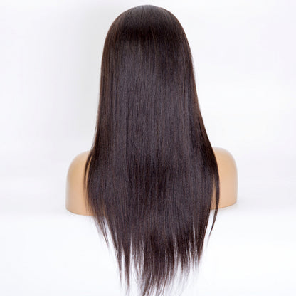 LONDON 100% Unprocessed Virgin Human Remy Hair Transparent full lace with Pu Around
