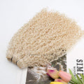 [Grade A+] European Virgin Hair Weaves, White Blonde/Platinum Blonde Hair Tight Curls Bundles Deal