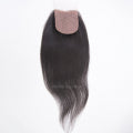 Silk Base Closures 4×4inches Yaki Straight Indian Remy Human Hair