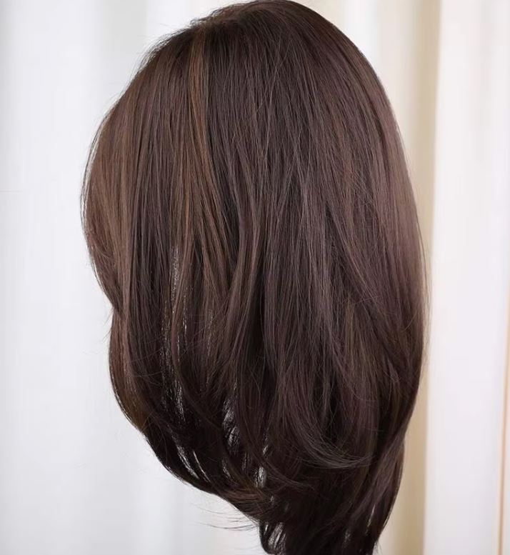 CAMELIA Ombre Short Bob 13x4 HD Transparent Lace Front 100% Virgin European Remy Hair