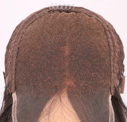 FATIMA 3C Curly 100%Virgin Brazilian Remy 5X5 Invisible HD Lace
