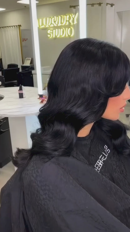 IVY 13*6 lace front wig high quality human remy hair