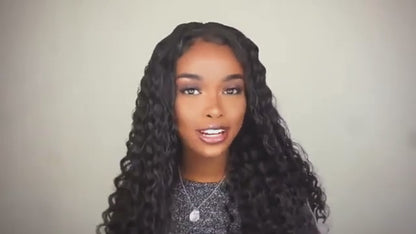 SIENNA Pre Plucked Hairline Brazilian Remy Loose Deep Wave