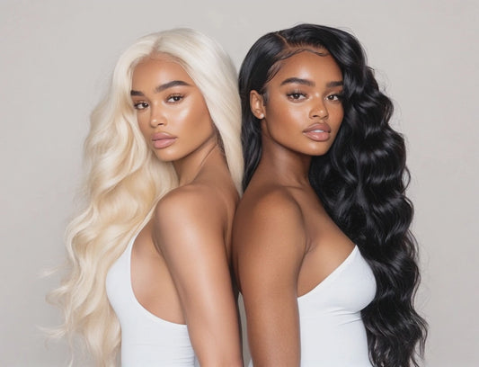 AIKO Body Wave 13"x6" Deep Part 100% Indian Remy Human Hair