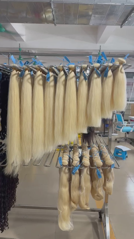 Luxury 613 Blonde Straight Vietnamese Virgin Human Hair Bundles