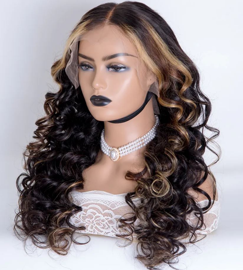 CHARLIZE Luxurious 28" 200% Density Curly Highlight