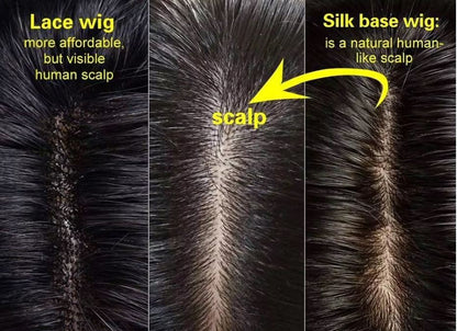 Angie White Blonde 10A Grade Cuticle Aligned  Hand Tied Invisible Knots 100% Virgin European Hair 5x5 Silk Top
