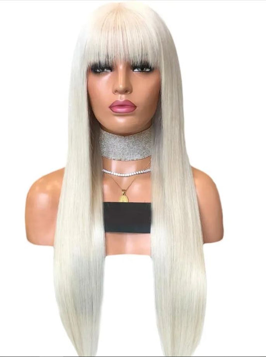 ELSA Glueless HD Ice blonde Virgin European Remy Hair